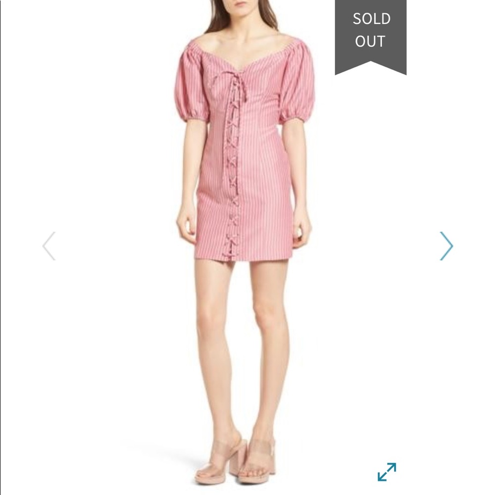 WAYF Sweetheart Neck Midi Dress- Sold-Out Style
